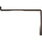 Ekena Millwork Steel Truss Shelf Bracket, Antiqued Bronze 2"W x 10"D x 7 1/4"H BKTM02X10X07TSABZ - alternate 6